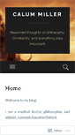 Mobile Screenshot of calumsblog.com
