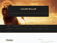 Tablet Screenshot of calumsblog.com